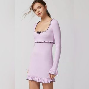 Out From Under Sweet Dreams Long Sleeve Mini Dress